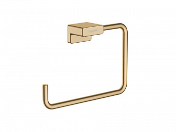 HANSGROHE AddStoris Полотенцедержатель настенный, шлиф.бронза арт. 30596