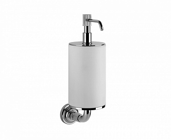 GESSI VENTI20 Дозатор для жидкого мыла, настенный, белый/Chrome арт. 30643