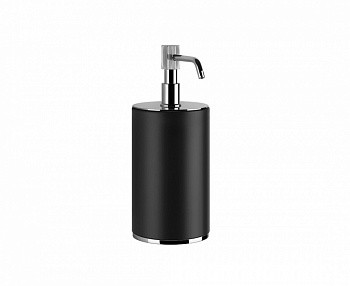 GESSI VENTI20 Дозатор для жидкого мыла, настольный, черный/Chrome арт. 30646