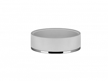 GESSI VENTI20 Мыльница настольная, белая/Chrome арт. 30650