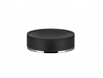GESSI VENTI20 Мыльница настольная, черная/Chrome арт. 30651