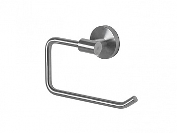 NOKEN ROUND INOX Держатель туалетной бумаги без крышки, браш. нержавеющая сталь арт. 30667