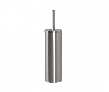 NOKEN ROUND INOX Напольный/настенный держатель ерша для унитаза, браш. нержавеющая сталь арт. 30668