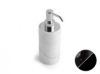 BERTOCCI CARRARINO Дозатор настольный, Nero Marquina/черный мат арт. 30768