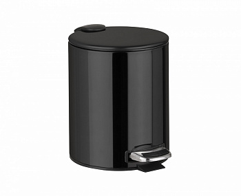 BEMETA HEMATIT Ведро Soft Close, 205×260×205 мм, 5 л, черный глянцевый арт. 30973
