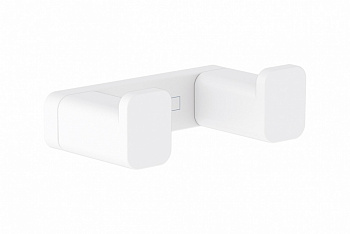 HANSGROHE AddStoris Двойной крючок для полотенец, матовый белый арт. 31145