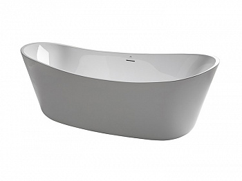 NOKEN LOUNGE FLUID Ванна акриловая свободностоящая на ножках, 170х80х62H см, белый глянцевый арт. 32448