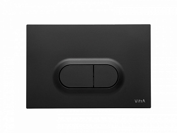 VITRA Loop O Кнопка смыва для инсталляций, АБС-пластик, черный матовый арт. 32885
