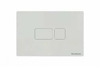 ART CERAM А16 Клавиша двойного смыва для унитаза, White арт. 32921