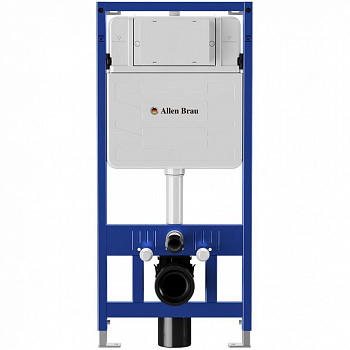 ALLEN BRAU PNEUMATIC Инсталляция для подвесного унитаза, БЕЗ кнопки смыва,1112х190х500 мм арт. 33013