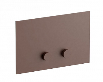 FANTINI Кнопка смыва нержавеющая сталь, сочетается с GEBERIT SIGMA8, SIGMA12, P9 Matt Copper PVD арт. 58998