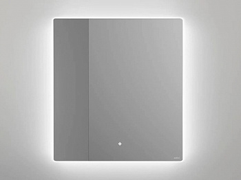 Salini OMBRA Зеркало 90хH90 см с подсветкой LED 4000К, обогрев-антизапотевание, выключатель арт. 33718