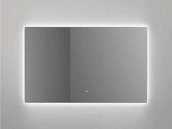 Salini OMBRA Зеркало 100хH70 см с подсветкой LED 4000К, обогрев-антизапотевание, выключатель арт. 33720