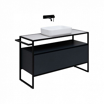 ALLEN BRAU PRIORITY Тумба без столешницы 120см, anthracite matt арт. 33809