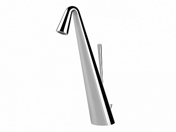 GESSI CONO Смеситель для раковины высокий с донным клапаном на 1 1/4, хром арт. 34643