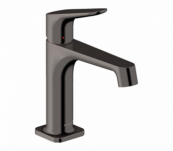 AXOR CITTERIO M Смеситель для раковины, однорычажный, 100, с ДК, Polished Black Chrome арт. 34824