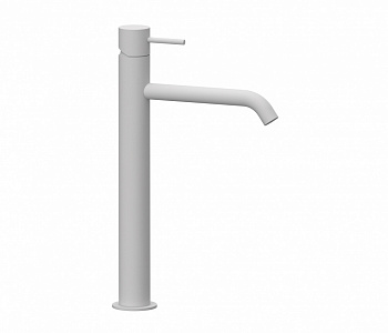 REMER X STYLE Смеситель высокий для раковины без ДК, вылет 165 мм, matt white арт. 34973
