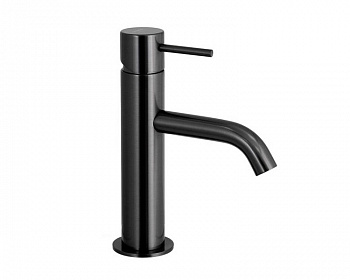 REMER X STYLE Смеситель для раковины без ДК, вылет 111 мм, brushed black chrome арт. 34982