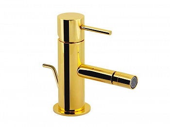 REMER X STYLE Смеситель для биде с ДК, вылет 9,5 мм, shiny gold арт. 34990