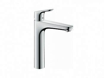 HANSGROHE Focus Смеситель для раковины 190, однорычажный, со сливным гарнитуром, хром арт. 35094