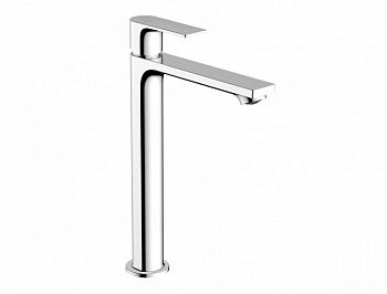 HANSGROHE Rebris E Смеситель для накладной раковины 240 CoolStart, БЕЗ ДК, 5 л/мин, хром арт. 35183