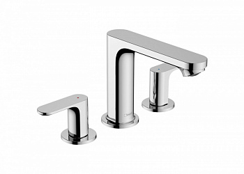 HANSGROHE Rebris S Смеситель для раковины на 3 отверстия, с ДК, хром арт. 35220