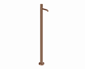 GESSI HABITO CESELLO Внешняя часть напольного смесителя для раковины, БЕЗ ДК, Copper Brushed PVD арт. 35374