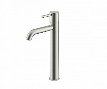 NEMO ROUND Смеситель для раковины высокий, BRUSH NICKEL арт. 35521