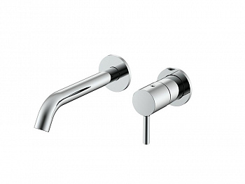 NEMO ROUND Смеситель из стены для раковины, CHROME PLATED арт. 35526