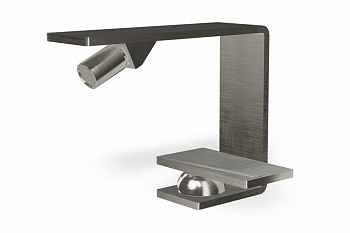 TREEMME 5 mm Смеситель для биде H94 мм, БЕЗ ДК, нержавеющая сталь арт. 35622
