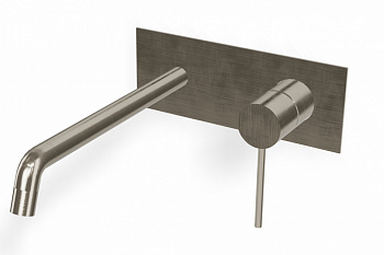 TREEMME Up+ Внешняя часть смесителя для раковиныиз стены, NF Brushed nickel арт. 35636