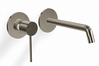 TREEMME Up+ Внешняя часть смесителя для раковины из стены, NF Brushed nickel арт. 35640
