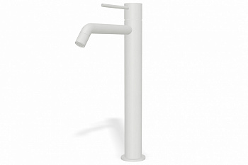 TREEMME Up+ Смеситель для раковины 231, без ДК, вынос 149 мм, BB Matt white арт. 35657