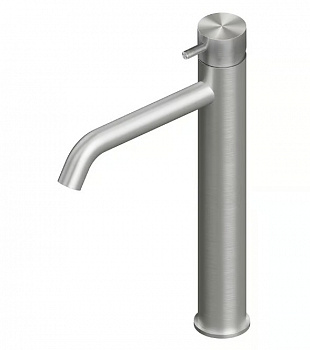 QUADRO DESIGN SOURCE Смеситель для раковины высокий, БЕЗ ДК, AISI316L Brushed Stainless Steel арт. 35812
