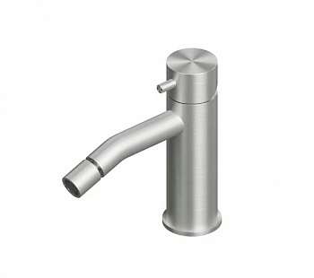 QUADRO DESIGN SOURCE Смеситель для биде, БЕЗ ДК, AISI316L Brushed Stainless Steel арт. 35848