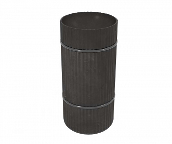 LANTIC COLUMN Раковина напольная 41x41xH85 см, Habana Dark арт. 36654