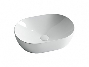 CERAMICANOVA Element Раковина накладная 480x350xH130 мм, белый арт. 62499