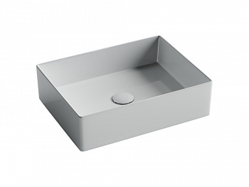 CERAMICANOVA Element Раковина накладная 471х361х130 мм, белый матовый арт. 71288