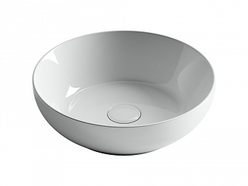 CERAMICANOVA Element Раковина накладная круглая 370х370хH110 мм, белый арт. 77395