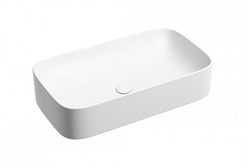 CERAMICANOVA Element Раковина накладная 705х380х150 мм, белый матовый арт. 77397