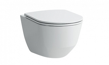 LAUFEN PRO Унитаз подвесной со скрытым ободком, 530x360 мм, белый арт. 37194