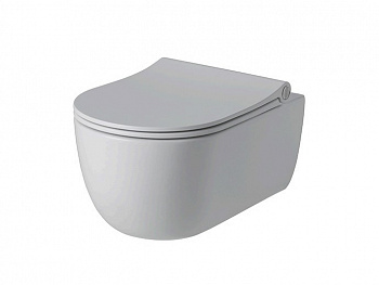 NOKEN ACRO COMPACT Унитаз подвесной RIMLESS 49 см, matt white арт. 37710