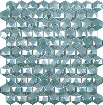 VIDREPUR DIAMOND TURQUESA HEX (3.5х3.5) 31.7х30.7 арт. 40727
