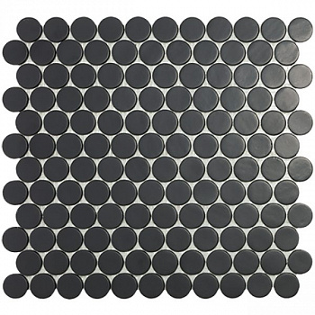 VIDREPUR CIRCLE BLACK MT (2.5x2.5) 30.6х31.4 арт. 40744