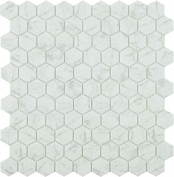 VIDREPUR MARBLES CARRARA GREY MT HEX (3.5х3.5) 31.7х30.7 арт. 40776