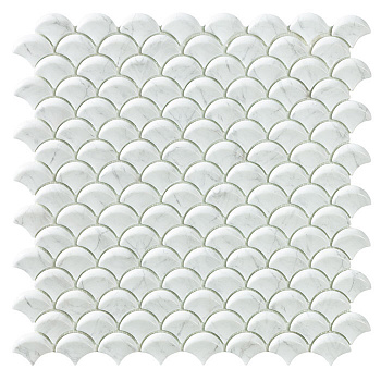 VIDREPUR MARBLES CARRARA GREY MT (3.6х2.9) 32.4х31.7 арт. 40777