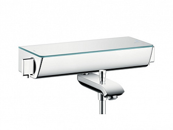 HANSGROHE Ecostat Select Термостат для ванны Ecostat Select, выступ 193 мм, 2 потреб., белый/хром арт. 37971