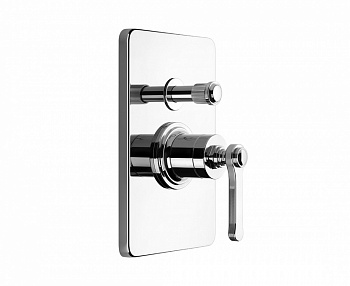 GESSI VENTI20 Внешние части смесителя для душа на 2 выхода, Chrome арт. 38171