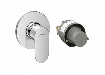 HANSGROHE Rebris S Смеситель для душа, 1 потребитель, (скрытая часть в комплекте), хром арт. 38737