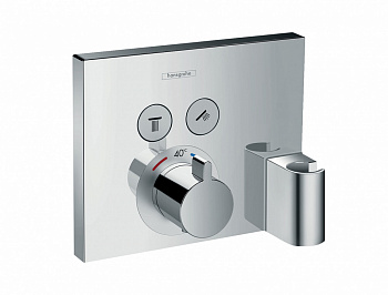 HANSGROHE ShowerSelect Термостат, для 2 потребителей, СМ, 29 и 14 л/мин, хром арт. 38753